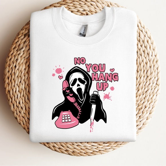 No, You Hang Up Scream Crewneck - Picture 2 of 3